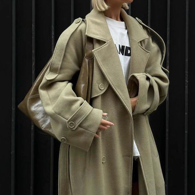 Prestige Lace-up Coat