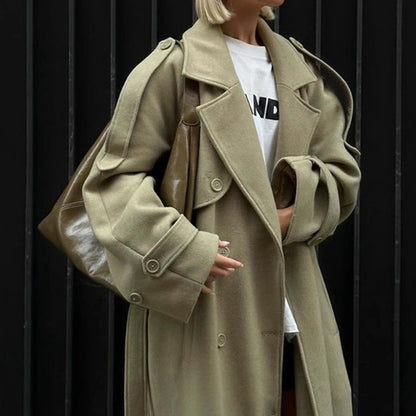 Prestige Lace-up Coat