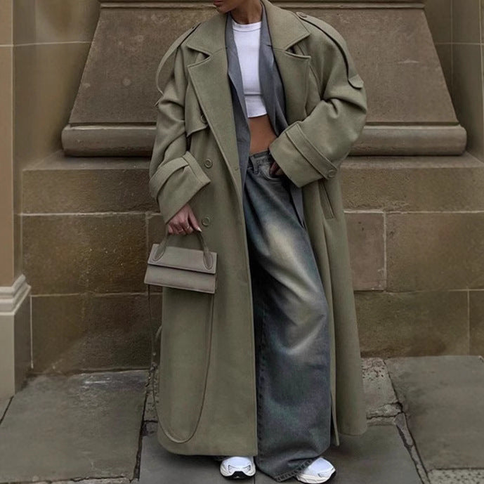 Prestige Lace-up Coat